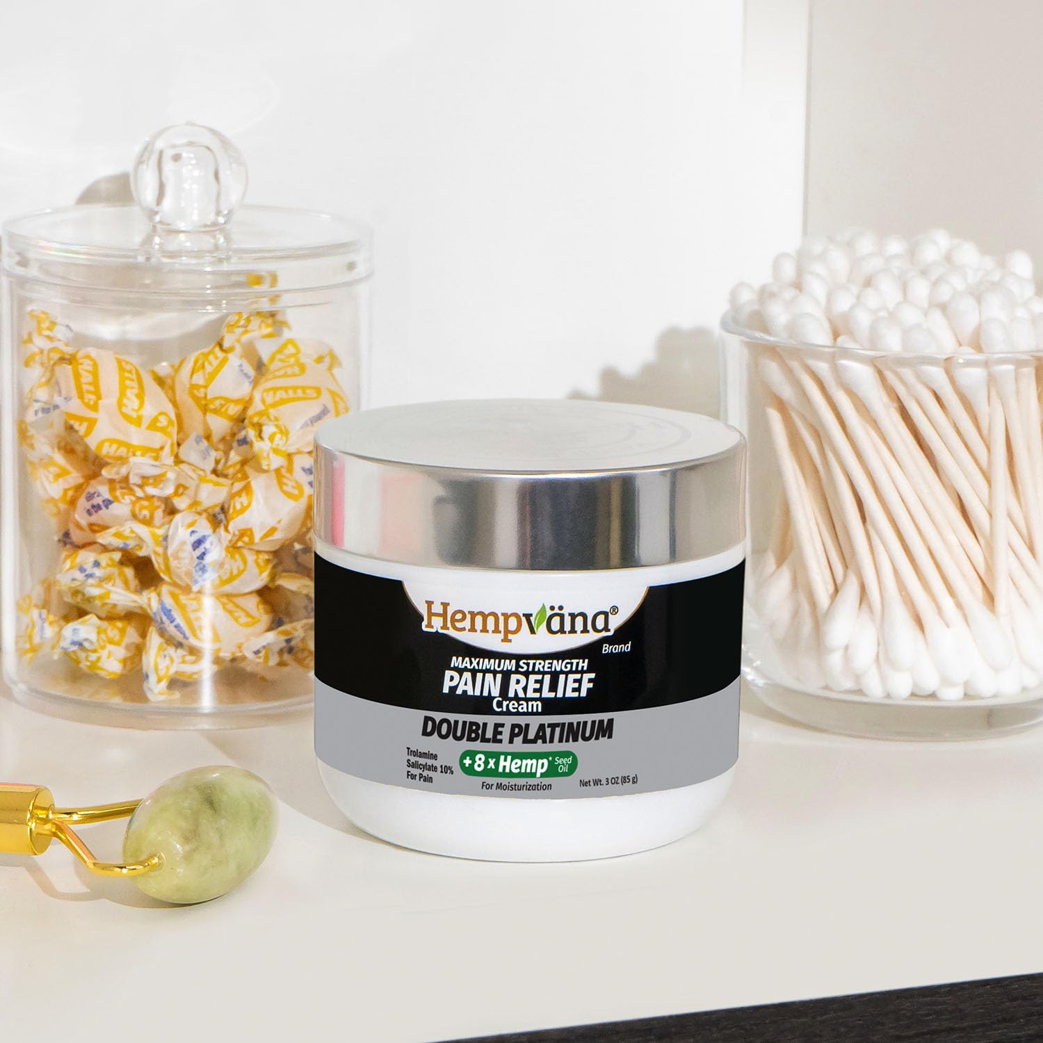 Amazon.com: Hempvana Double Platinum Relief Cream, 8X Hemp, Back